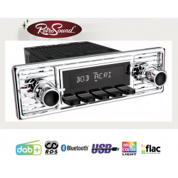 Radio Retrosound "Motor-2DAB" Design "Gullwing" RDS USB...