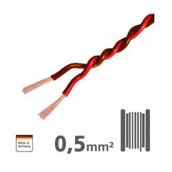 Bobina 50 metros Cable 0.50mm Ampire IKV050-RT-50