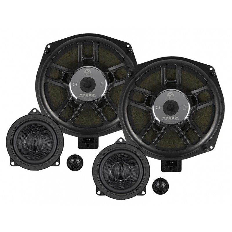 ESX Vision VXB8.3C Colunas 3 Vias Separadas BMW Mini