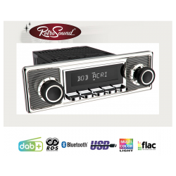 Radio Retrosound "Motor-6DAB" Design "Becker" RDS USB...