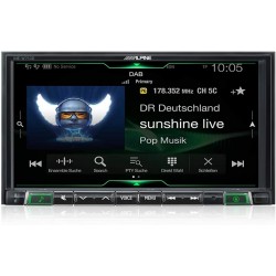 Alpine ILX-702DM Radio 2Din RDS DAB HDMI CarPlay Android Auto