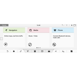Interface CarPlay Android Auto Camara Range Rover InControl Touch Pro Duo 10"