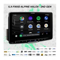 Alpine ILXF905D Radio 2Din RDS DAB Bluetooth CarPlay...