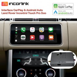 Interface CarPlay Android Auto Camara Range Rover...