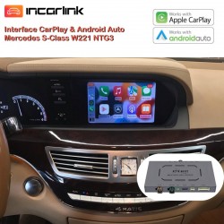 CarPlay Android Auto Camara Mercedes NTG3 Clase S CL W221