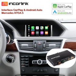 CarPlay Android Auto Camera Mercedes NTG4.5 A B C CLA CLS...