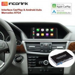 CarPlay Android Auto Camera Mercedes NTG4 C CLS E GLK SLS...