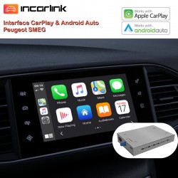 CarPlay Android Auto MirrorLink Camara Peugeot SMEG 208...