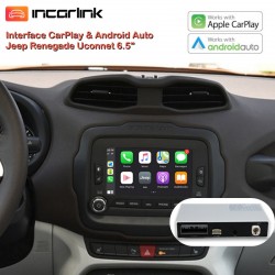 CarPlay Android Auto  Camara Jeep Renegade Uconnect 6.5"