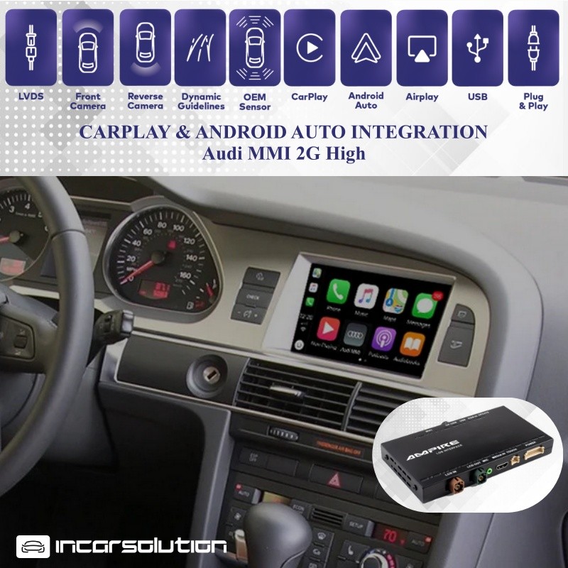 Pantalla Universal 7 CarPlay Android Auto Ampire CPM070