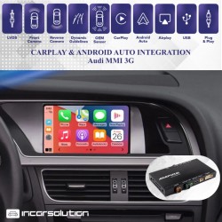 CarPlay Android Auto Camera Audi A4 A5 A6 A7 Q5 Q7 - MMI 3G