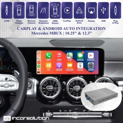 CarPlay Android Auto Camera Mercedes NTG6 MBUX A B C CLA...