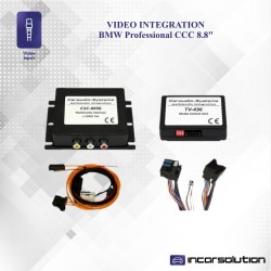 Interface MOST Video BMW Serie 1 3 5 6 X5 X6 CCC 8.8"