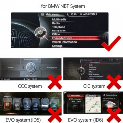 CarPlay Android Auto Camera BMW NBT 1 2 3 4 5 6 7 X3 X4 X5 X6 Series