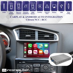 CarPlay Android Auto Camera Citroen Berlingo C3 C4 C6 DS3...