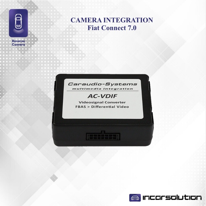 Reverse Camera Interface Fiat 124 CONNECT 7.0