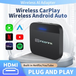 CarPay Ai Box BMW Android 10 HDMI Wireless CarPlay &...