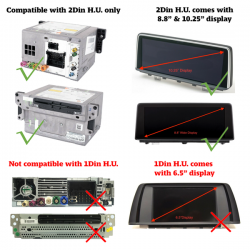 Wireless CarPlay Android Auto BMW NBT 8.8" 10.25" MOST