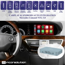 CarPlay Android Auto Camara Mercedes NTG3.0 MOST Clase S CL