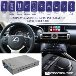 CarPlay Android Auto MirrorLink Camera Lexus CT ES IS GS...