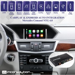 CarPlay Android Auto Camara Mercedes NTG4 Clase C CLS E...