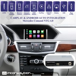 CarPlay Android Auto Camera Mercedes NTG4 C CLS E GLK SLS...