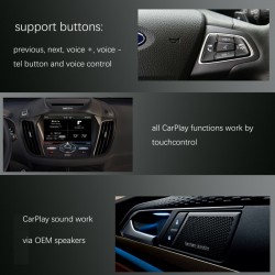 Wireless CarPlay Android Auto Ford SYNC 2 2013-2017