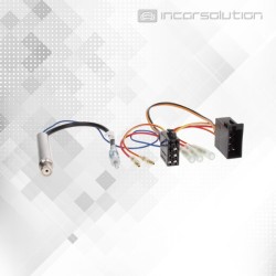 ISO Connector + Antenna Audi A2 A3 A4 A6 TT