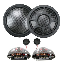 Morel Virtus Nano Carbon 602 2-Way Component Speakers 6.5" 16.5cm