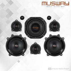 Musway TES3YSET 3-Way Component Speakers Tesla Model 3...