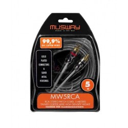 Musway MW5RCA 5-Meter RCA Cable