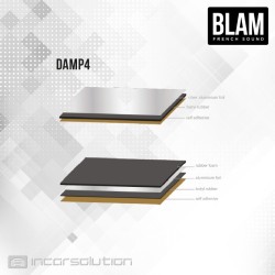 BLAM DAMP4 Pack Aislamiento Acustico