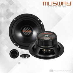 MUSWAY ML6.2E Altavoces 2 Vias Componentes 6.5" 16.5 CM