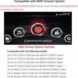 Wireless CarPlay Android Auto Mazda MZD