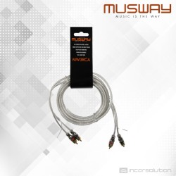 Musway MW3RCA 3-Meter RCA Cable