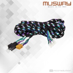 Musway MPK-QSC50-M - 5m Quadlock Cable for M4+ & M6v2...