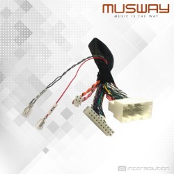 Musway MPK-BMWM6 Cabo Amplificador M4 M6 para BMW HiFi...