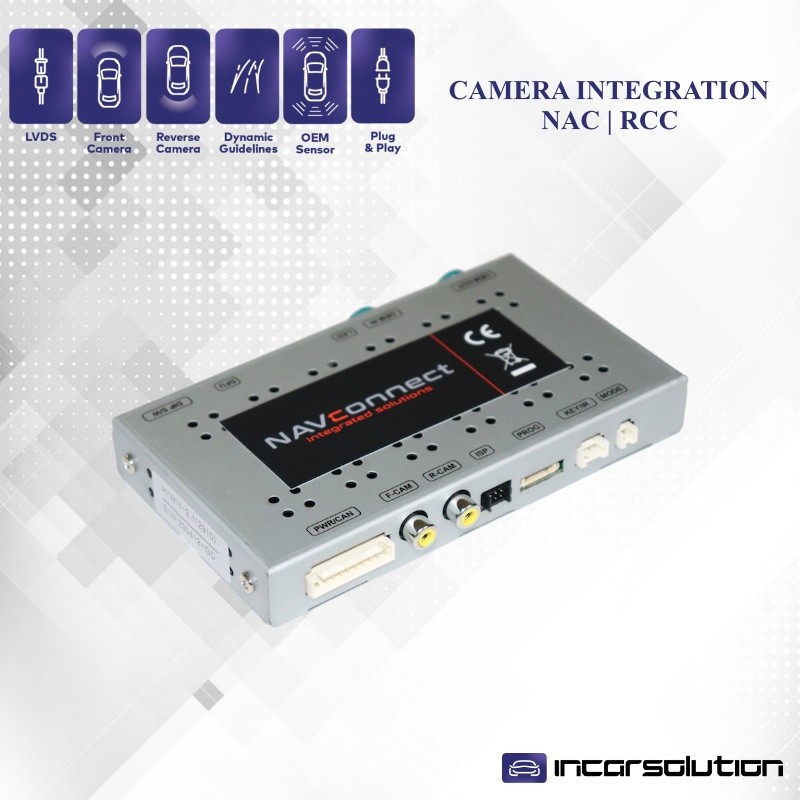 Interface Camara Delantera Trasera Toyota ProAce -NAC RCC