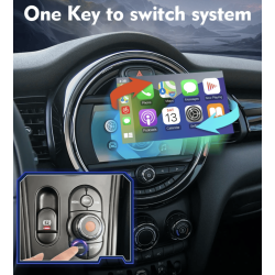 Wireless CarPlay Android Auto MINI EVO BIS 6.5" F54 F55 F56 F57 F60