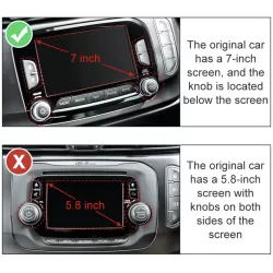 Wireless CarPlay Android Auto Alfa Giulietta - Uconnect 6.5"