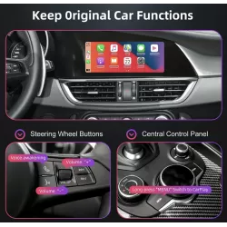 Wireless CarPlay Android Auto Alfa Romeo Giulia Stelvio