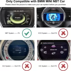 Wireless CarPlay Android Auto MINI NBT F54 F55 F56 F57