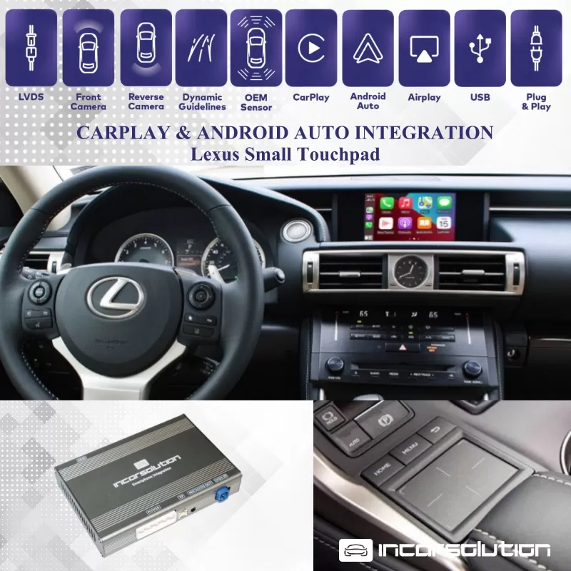 Wireless CarPlay Android Lexus Small Touchpad