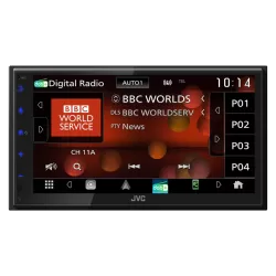 JVC KW-M695DBW Radio 2Din RDS DAB Bluetooth CarPlay Android Auto