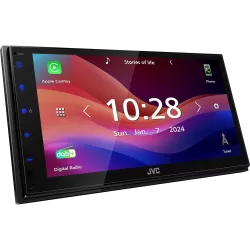 JVC KW-M695DBW Radio 2Din RDS DAB Bluetooth CarPlay Android Auto