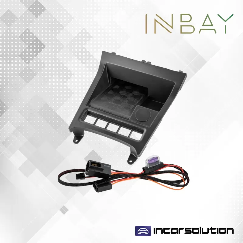 INBAY Cargador Inalámbrico Wireless Qi VW EOS Golf Jetta Scirocco