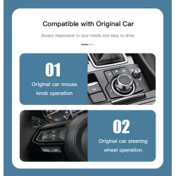 Wireless CarPlay Android Auto Fiat 124 MZD