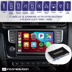 Wireless CarPlay Android Auto VW MIB MQB