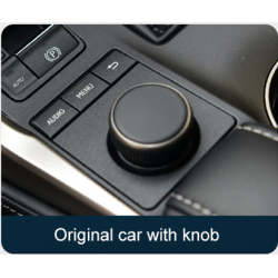 Wireless CarPlay Android Auto Lexus Round Knob