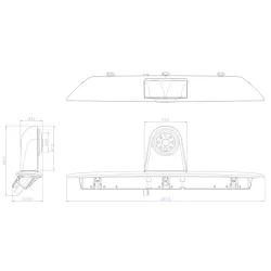 Camara Trasera Ford Transit Van 2014-2019